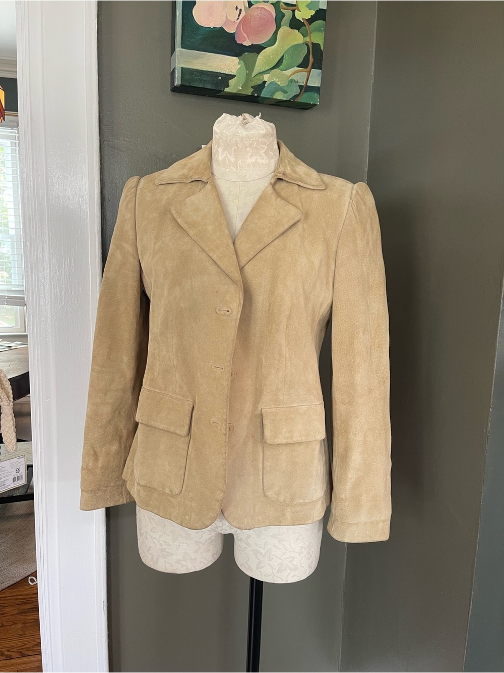 Loft Size 6 Suede Blazer